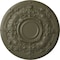 Ekena Millwork Oslo Ceiling Medallion (Fits Canopies up to 10 1/2"), 28 1/8"OD x 1 3/4"P, Painted Turtle CM28OSPTF - alternate 1